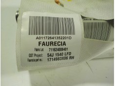 Recambio de airbag lateral delantero derecho para renault talisman 1.5 dci diesel fap energy referencia OEM IAM    2