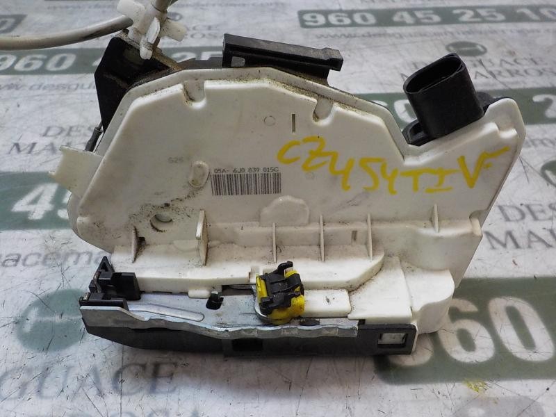 Recambio de cerradura puerta trasera izquierda para seat ibiza (6j5) 1.4 16v referencia OEM IAM 6J0839015A  