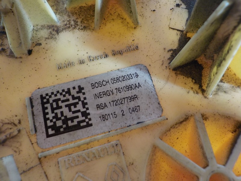 Recambio de aforador para renault talisman 1.5 dci diesel fap energy referencia OEM IAM  172027799R 