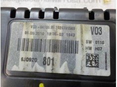 Recambio de cuadro instrumentos para seat ibiza (6j5) 1.4 16v referencia OEM IAM 6J0920801X 6J0920801  2