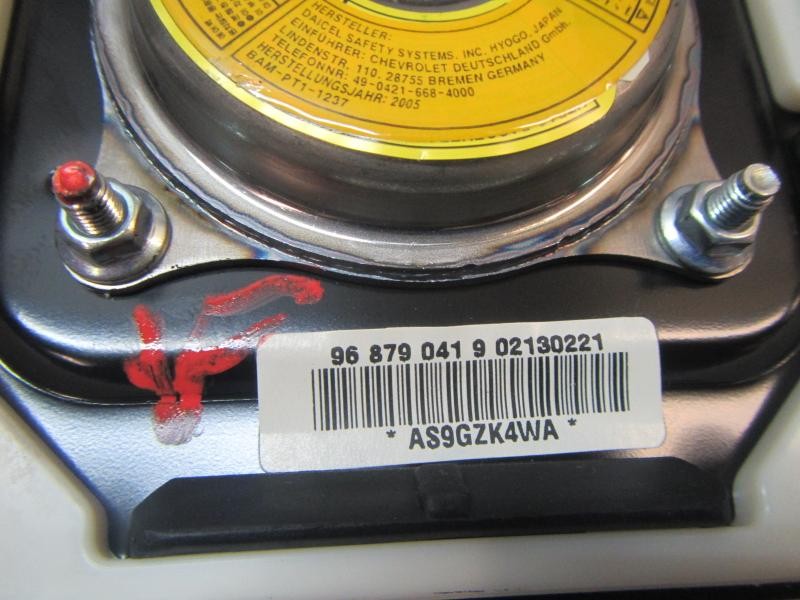 Recambio de airbag delantero izquierdo para chevrolet aveo 1.4 cat referencia OEM IAM   