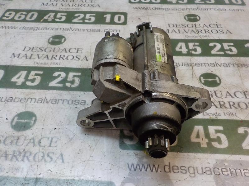 Recambio de motor arranque para seat ibiza (6j5) 1.4 16v referencia OEM IAM 02T911023SX 02T911023S 