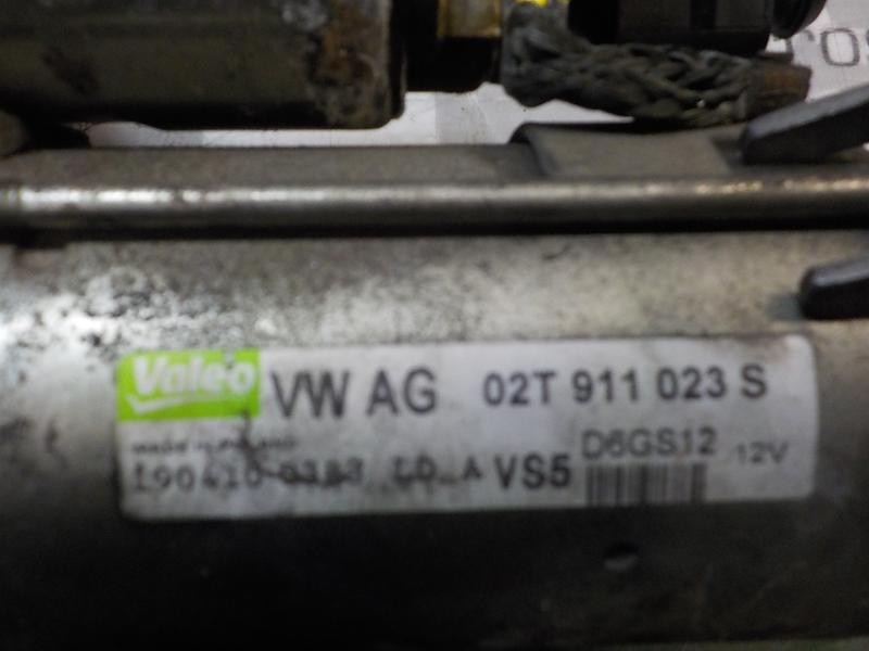 Recambio de motor arranque para seat ibiza (6j5) 1.4 16v referencia OEM IAM 02T911023SX 02T911023S 