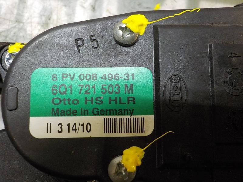 Recambio de potenciometro pedal para seat ibiza (6j5) 1.4 16v referencia OEM IAM 6Q1721503M 6Q1721503M 