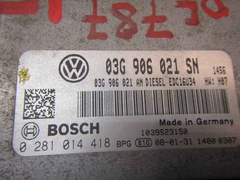 Recambio de centralita motor uce para seat altea xl (5p5) 2.0 tdi referencia OEM IAM   