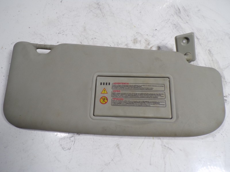 Recambio de parasol derecho para nissan qashqai (j10) acenta referencia OEM IAM 96400JD010  