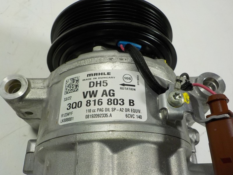 Recambio de compresor aire acondicionado para seat leon sportstourer (kl8) style referencia OEM IAM 3Q0816803B 3Q0816803B 