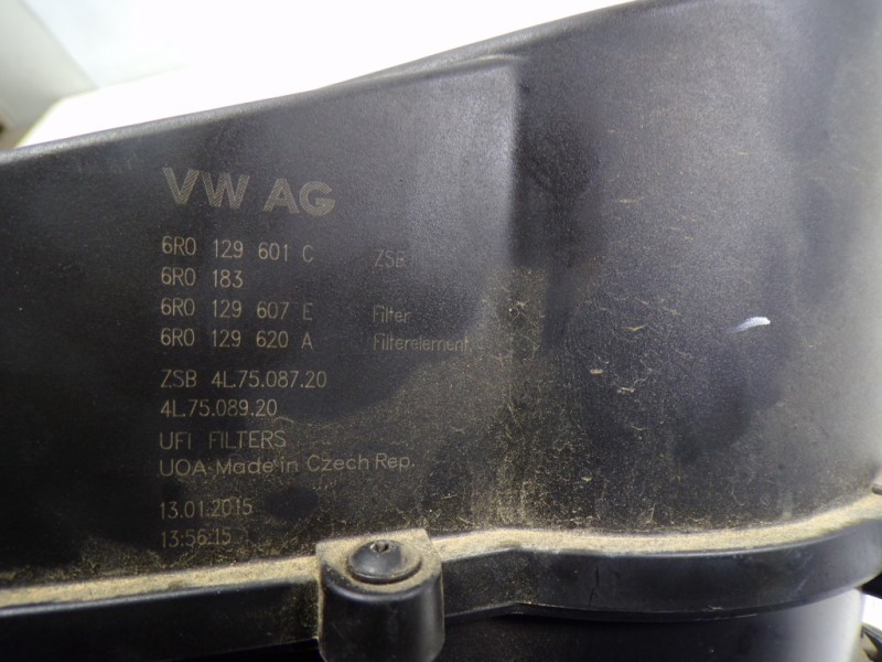 Recambio de filtro aire para seat ibiza (6j5) 1.6 tdi referencia OEM IAM 6R0129607E 6R0129607E 