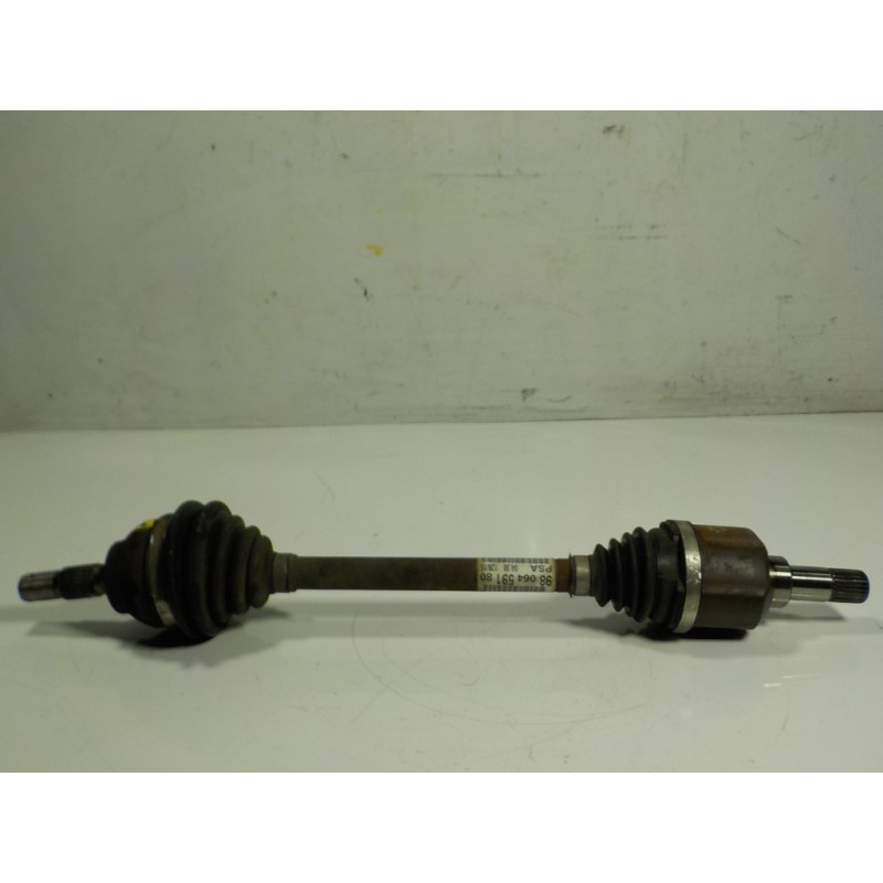 Recambio de transmision izquierda para citroën c4 cactus 1.6 blue-hdi fap referencia OEM IAM 9800387380 9806459180 