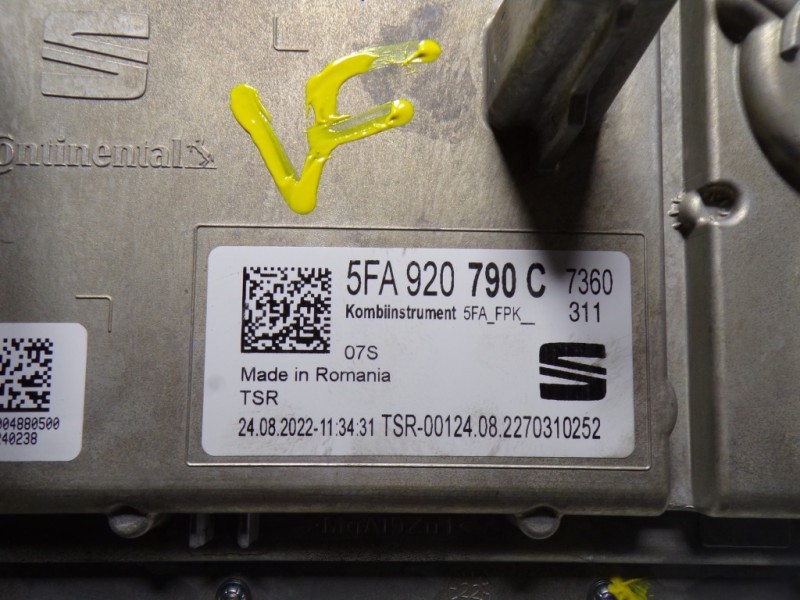 Recambio de cuadro instrumentos para seat leon sportstourer (kl8) style referencia OEM IAM 5FA920790C 5FA920790C 