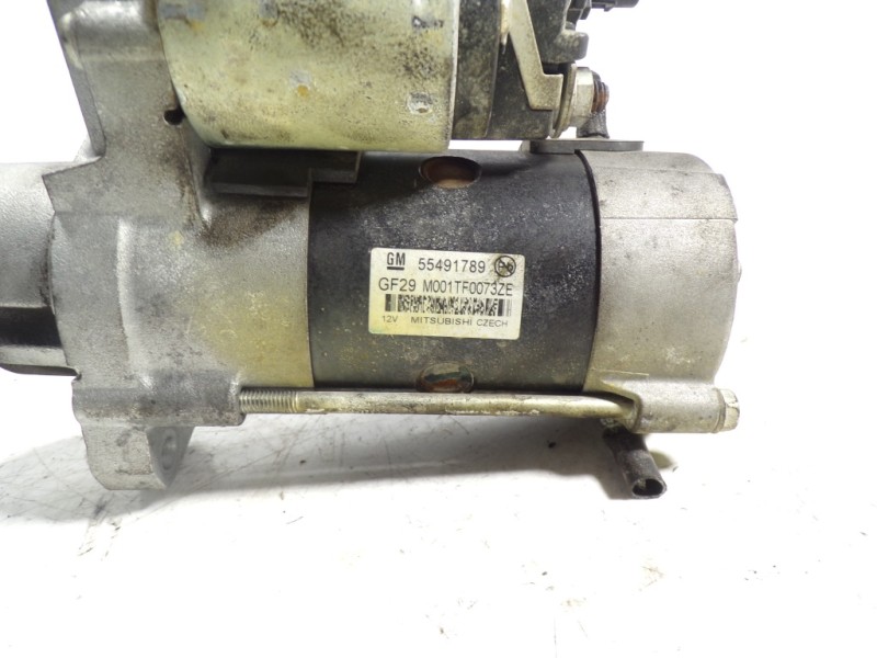 Recambio de motor arranque para opel insignia berlina 1.6 cdti dpf referencia OEM IAM  55491789 