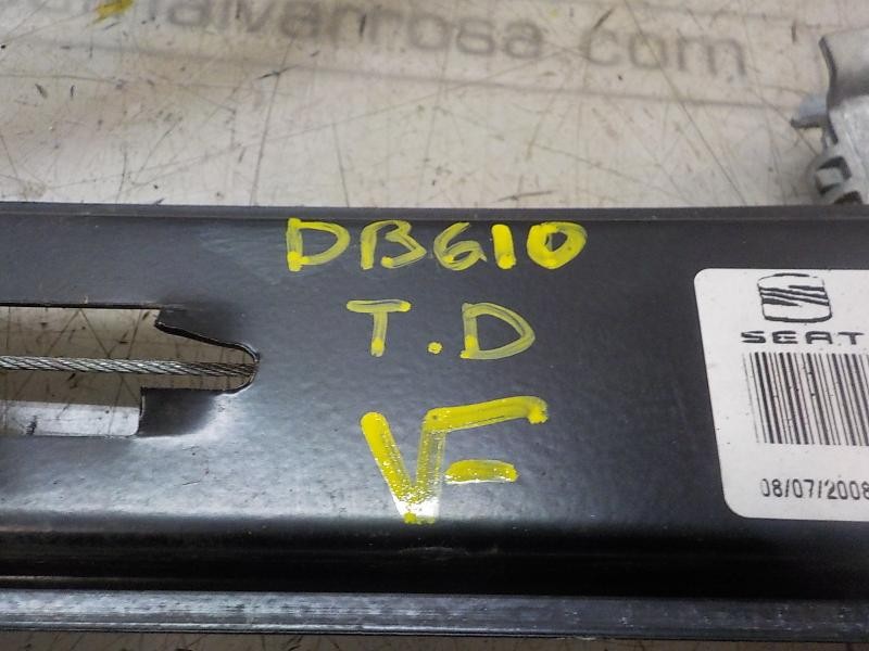 Recambio de elevalunas trasero derecho para seat ibiza (6j5) 1.9 tdi referencia OEM IAM 6J4839462  