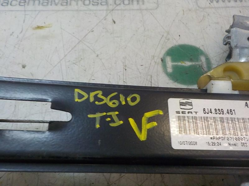 Recambio de elevalunas trasero izquierdo para seat ibiza (6j5) 1.9 tdi referencia OEM IAM 6J4839461  