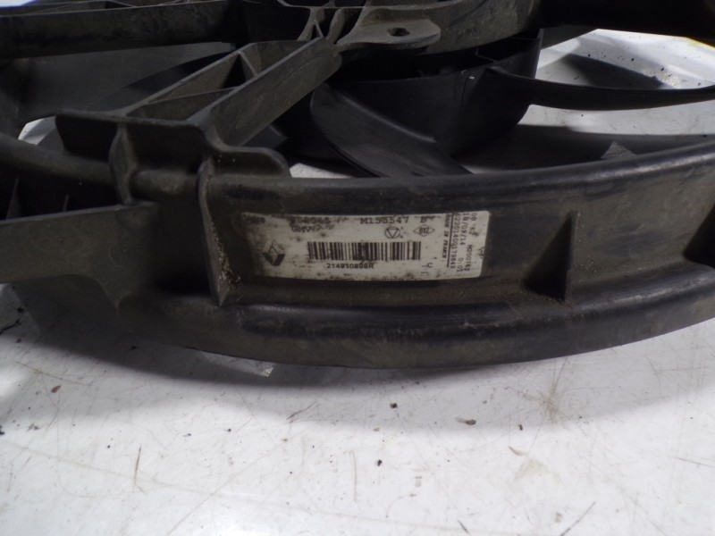 Recambio de electroventilador para renault scenic iii 1.5 dci diesel fap referencia OEM IAM 214810898R 214810898R M155547