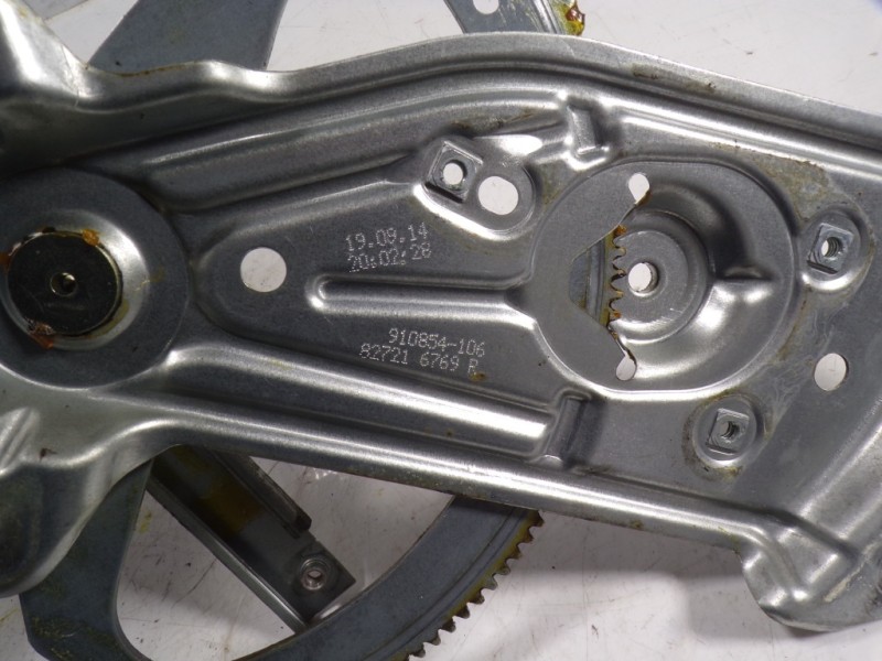 Recambio de elevalunas trasero izquierdo para renault scenic iii 1.5 dci diesel fap referencia OEM IAM 827216769R 827216769R 