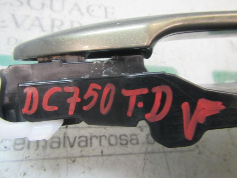 Recambio de maneta exterior trasera derecha para toyota corolla hybrid referencia OEM IAM 6921102934  