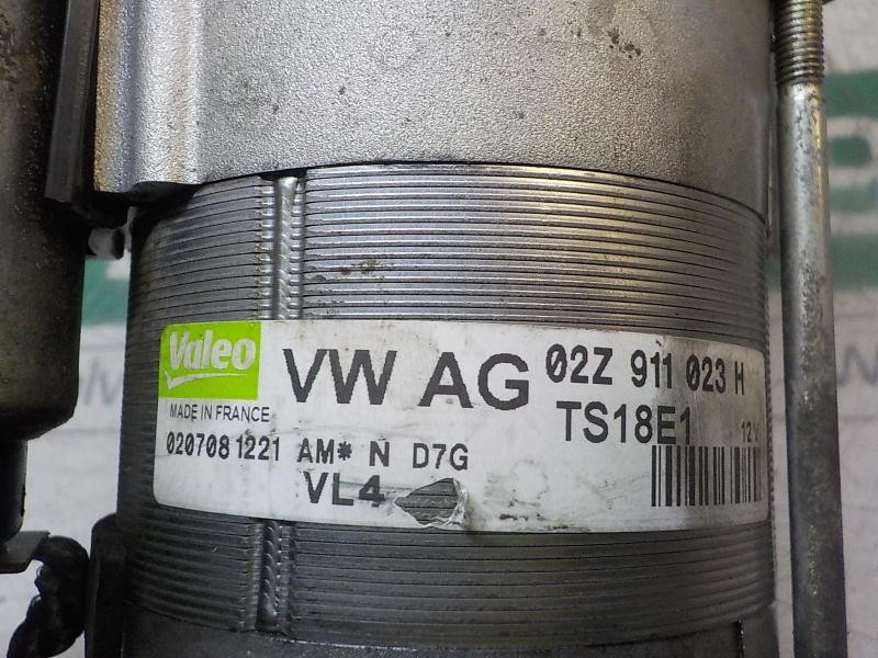 Recambio de motor arranque para seat ibiza (6j5) 1.9 tdi referencia OEM IAM 02Z911023HX 02Z911023H 