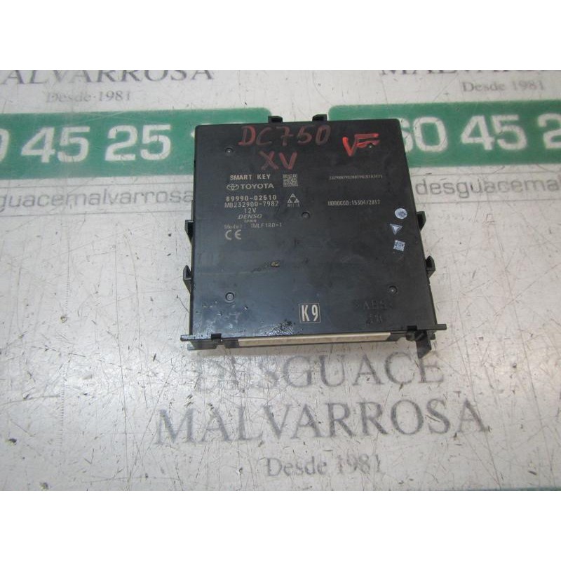 Recambio de modulo electronico para toyota corolla hybrid referencia OEM IAM  899902510 MB2329007982