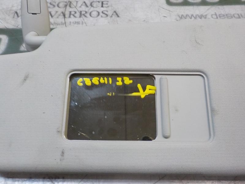 Recambio de parasol izquierdo para skoda fabia (5j2 ) ambition referencia OEM IAM 5J1857551P2F4  