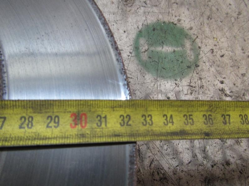 Recambio de disco freno trasero para bmw x5 (e53) 3.0d referencia OEM IAM 34216859678  