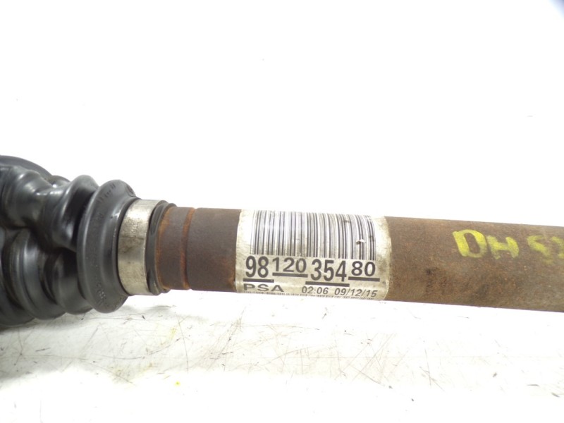 Recambio de transmision derecha para citroën c-elysée 1.6 blue-hdi fap referencia OEM IAM 9812035480 9812035480 