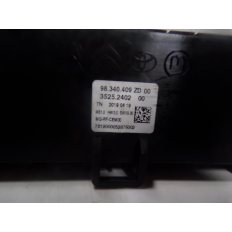 Recambio de mando climatizador para peugeot rifter 1.5 blue-hdi fap referencia OEM IAM 98075413ZD 98340409ZD 35252402
