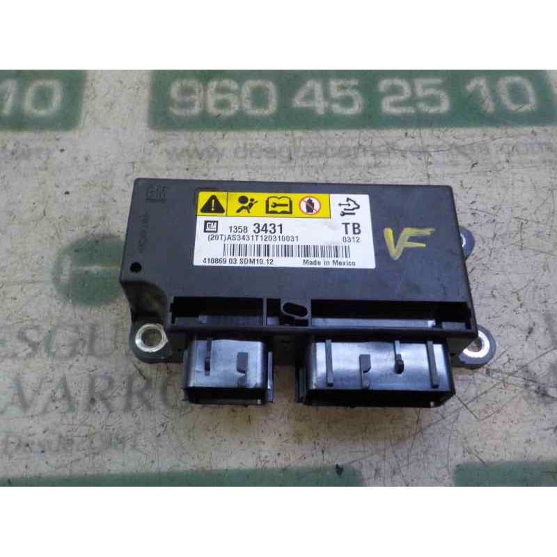 Recambio de centralita airbag para opel insignia berlina 2.0 16v cdti referencia OEM IAM 13583431 13583431 