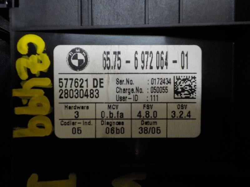 Recambio de piloto interior para bmw serie 1 berlina (e81/e87) 118d referencia OEM IAM 61319225473  