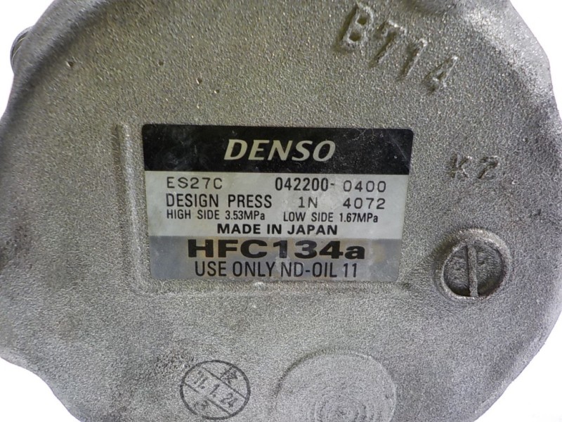 Recambio de compresor aire acondicionado para lexus ct 200h referencia OEM IAM 8837076020 0422000400 