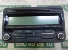 Recambio de sistema audio / radio cd para volkswagen golf vi (5k1) 1.6 tdi dpf referencia OEM IAM 1K0057187AX 1K0035186AA 764720