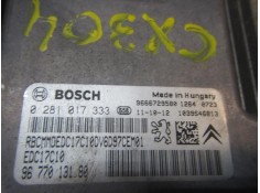 Recambio de centralita motor uce para peugeot 207 confort referencia OEM IAM    2