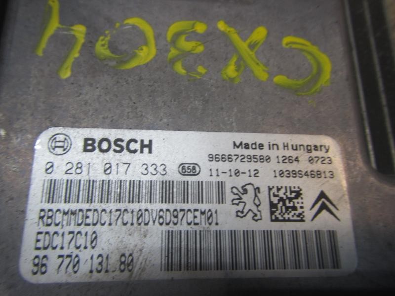 Recambio de centralita motor uce para peugeot 207 confort referencia OEM IAM   