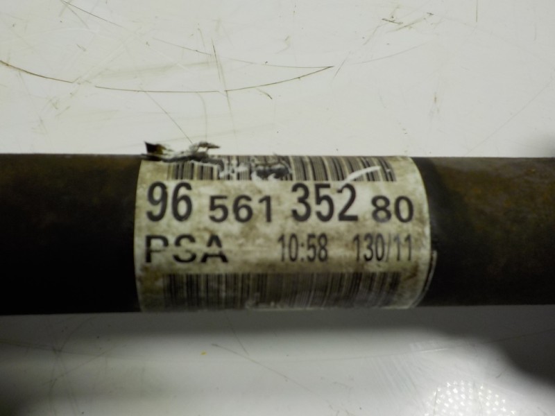 Recambio de transmision izquierda para citroën c4 lim. 1.6 hdi fap referencia OEM IAM 3272LG 9656135280 