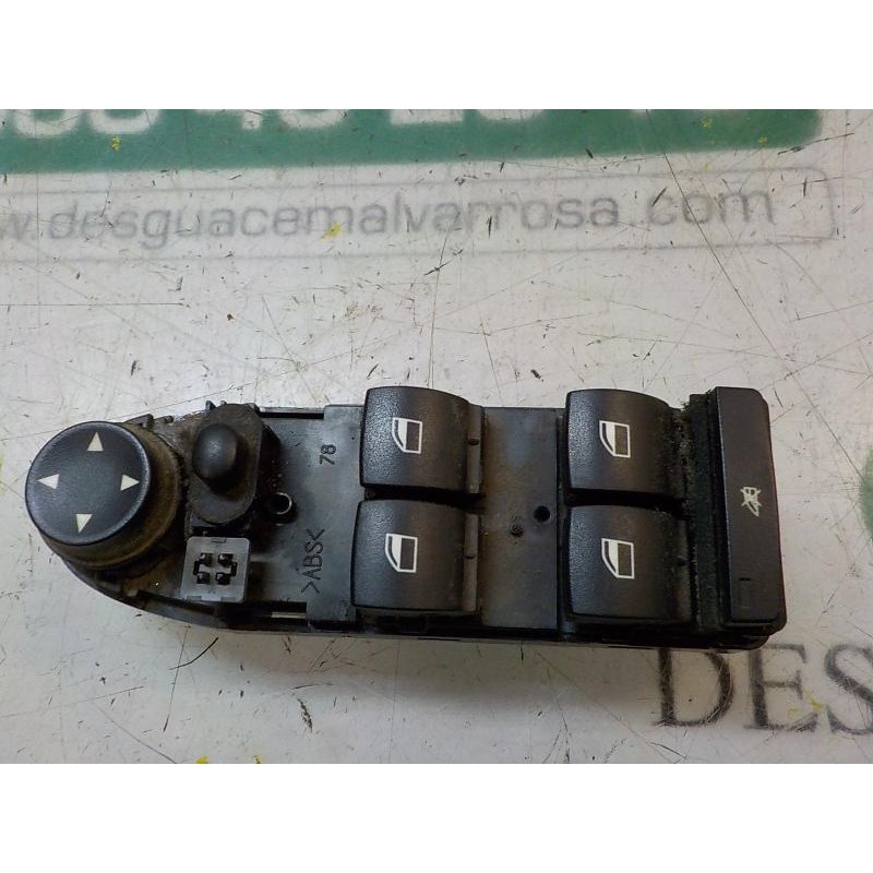 Recambio de mando elevalunas delantero izquierdo para bmw serie 5 touring (e61) 520d referencia OEM IAM 61319122110 9122110 