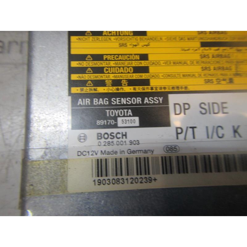 Recambio de centralita airbag para lexus is200 (ds2/is2) 2.2 d-cat referencia OEM IAM 8917053100 8917053100 0285001903