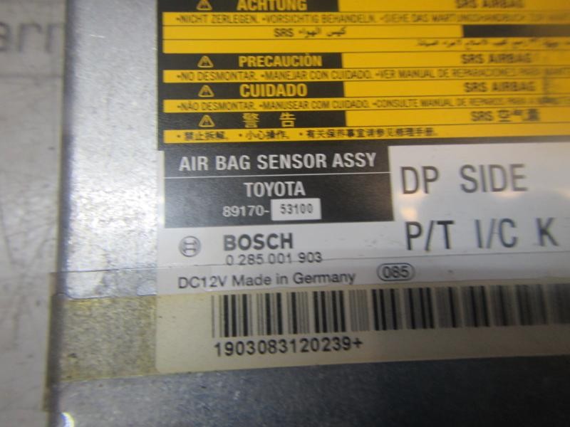 Recambio de centralita airbag para lexus is200 (ds2/is2) 2.2 d-cat referencia OEM IAM 8917053100 8917053100 0285001903