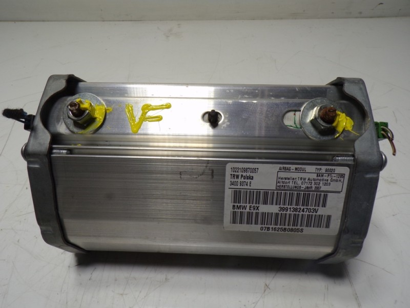 Recambio de airbag delantero derecho para bmw serie 3 cabrio (e93) 320i referencia OEM IAM 72129138247 39913824703V 102210987005