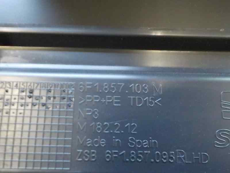 Recambio de guantera para seat ibiza (kj1) 1.6 tdi referencia OEM IAM 6F1857095T82V 6F1857103M 