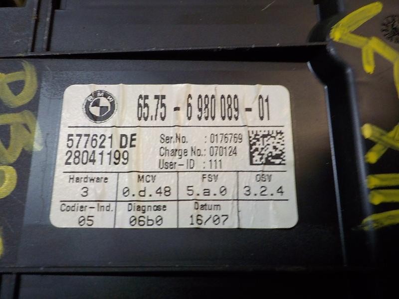 Recambio de modulo electronico para bmw serie 5 touring (e61) 520d referencia OEM IAM 65759149673 65756980089 