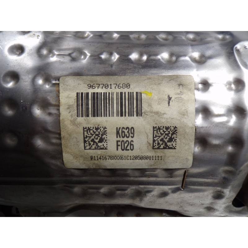 Recambio de filtro de particulas para citroën c3 picasso 1.6 hdi fap referencia OEM IAM 9677018180 96770017680 