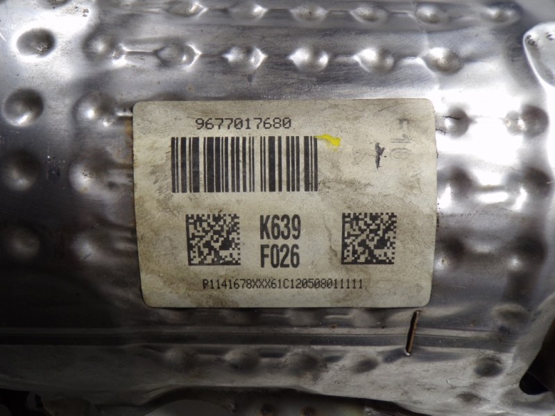 Recambio de filtro de particulas para citroën c3 picasso 1.6 hdi fap referencia OEM IAM 9677018180 96770017680 