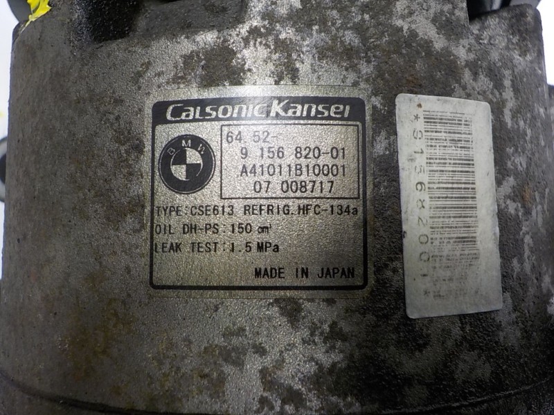 Recambio de compresor aire acondicionado para bmw serie 3 cabrio (e93) 320i referencia OEM IAM 64529182794 915682001 A41011B1000