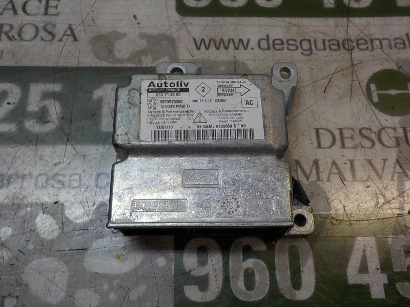 Recambio de centralita airbag para peugeot 308 1.6 16v hdi referencia OEM IAM 6546G6 9673575280 610714900