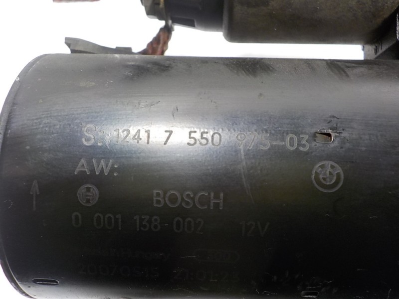 Recambio de motor arranque para bmw serie 3 cabrio (e93) 320i referencia OEM IAM 12417589352 1241755097503 0001138002