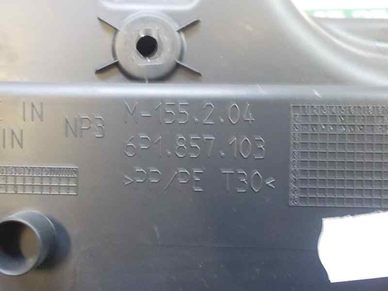 Recambio de guantera para seat ibiza (6p1) 1.0 referencia OEM IAM 6P1857095D82V 6P1857103 