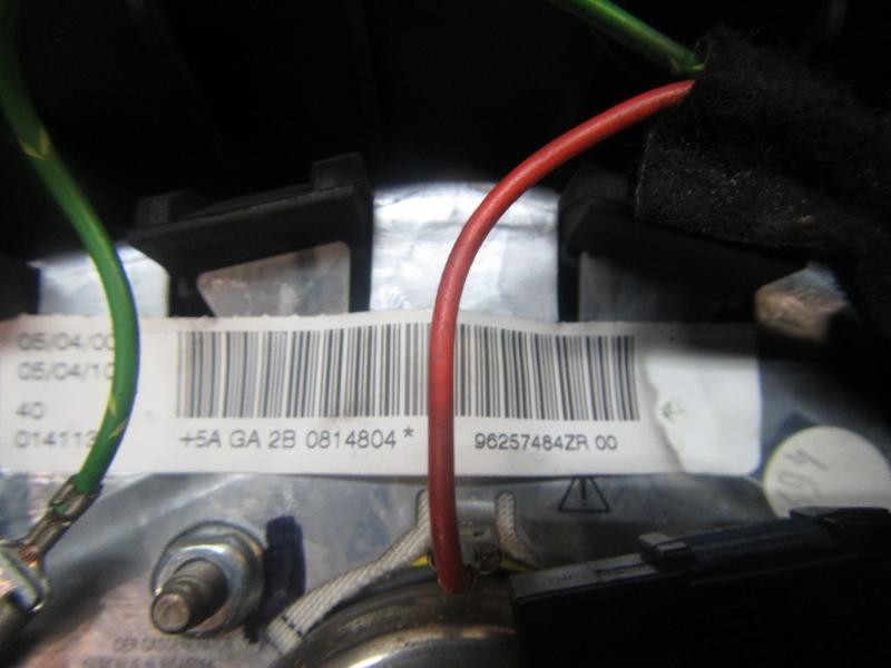 Recambio de airbag delantero izquierdo para peugeot 206 berlina xt referencia OEM IAM   