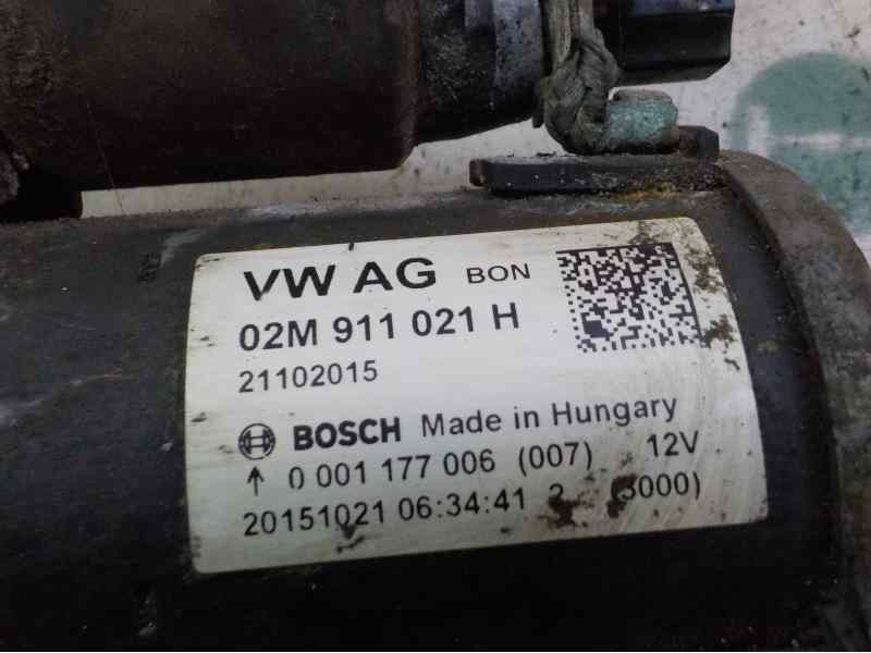 Recambio de motor arranque para seat ibiza (6p1) 1.0 referencia OEM IAM 02M911021H 02M911021H 0001177006