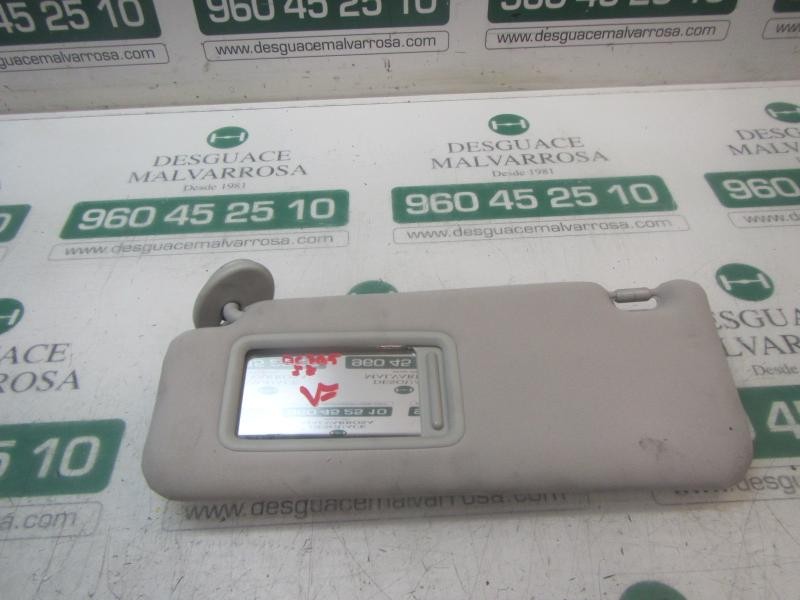 Recambio de parasol izquierdo para lexus is200 (ds2/is2) 2.2 d-cat referencia OEM IAM 7432053200B0  