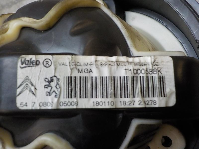 Recambio de motor calefaccion para peugeot 308 1.6 16v hdi referencia OEM IAM 6441Z7 T1000588K T1000588K