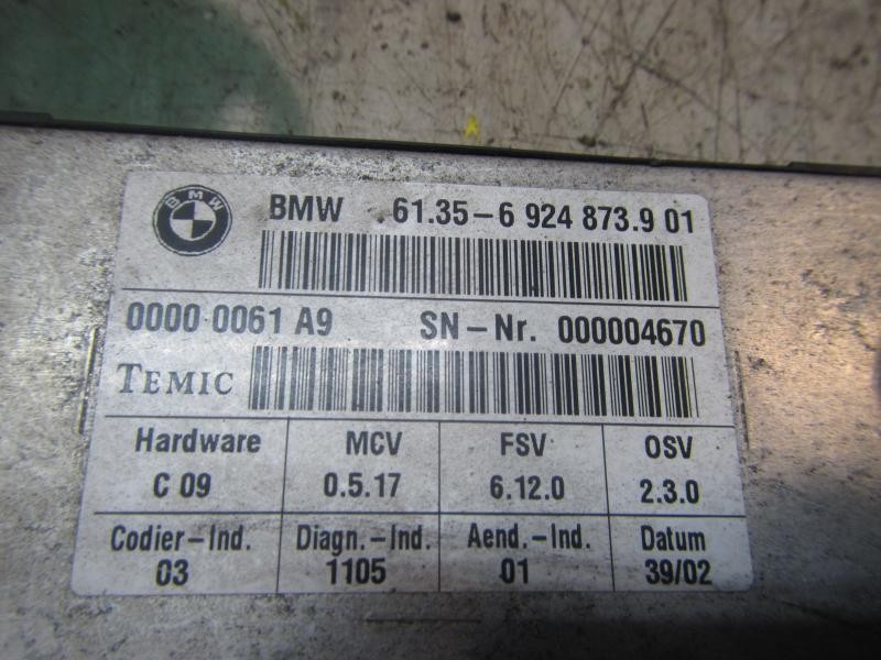Recambio de modulo electronico para bmw serie 7 (e65/e66) 730d referencia OEM IAM 61356927319 61356924873 